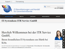 Tablet Screenshot of itr-service.de